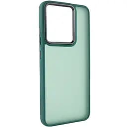 Чехол TPU+PC Lyon Frosted для Xiaomi Redmi 12C Green