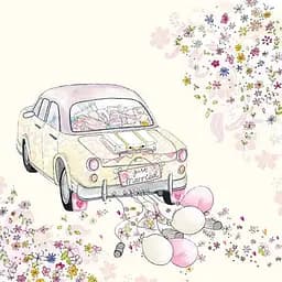 Декуражные салфетки Ambiente Just Married 33х33см 18.5 г/м2 20 шт.