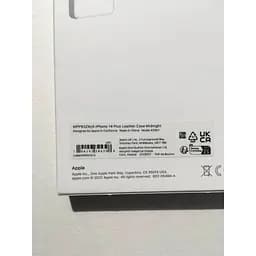 Оригінальний шкіряний чохол Apple Leather Case MagSafe для iPhone 14 Plus (6.7") Black MPP93ZE/A - мініатюра 10