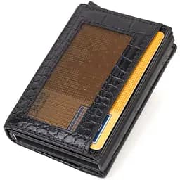 Шкіряний картхолдер Canpellini 6.5х9х2 см acs0025898 - мініатюра 3