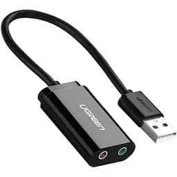Звуковая плата Ugreen US205 black (30724)