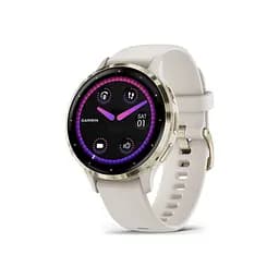 Смарт-годинник Garmin Venu 3S, Ivory + Soft Gold, GPS (010-02785-04)