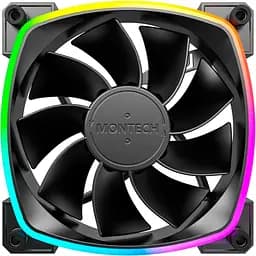 Вентилятор MONTECH 120MM RX120 PWM BLACK (RX120 PWM BLACK) - мініатюра 2