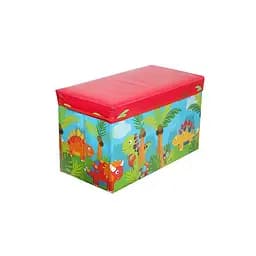 Корзины для хранения игрушек Bambi MR 0362 Динозаврики, Красный