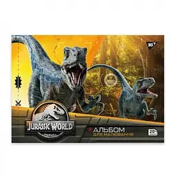 Зошит для малювання А4 Yes Jurassic World 20 аркушів 4 шт.(130592) - мініатюра 3