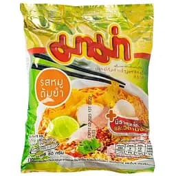 Локшина швидкого приготування Mama Tom Yum Pork Flavour зі свининою 60 г
