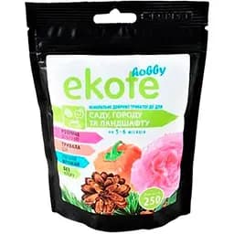 Мінеральне добриво ГТУ Ekote для саду, городу та ландшафту тривалої дії 5-6 міс. 250 г (153378)