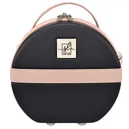 Бьюті-кейс Semi Line 5L Black/Pink Cream (T5671-1) - мініатюра 8
