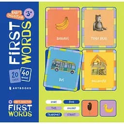 Flash cards Artbooks First words