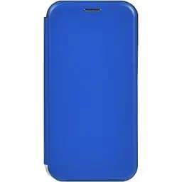 Чохол-накладка Toto Book Rounded Leather Case Apple iPhone 11 Navy Blue - мініатюра 2