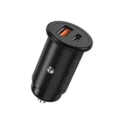 Автомобильное зарядное устройство для XO CC38 PD QC3.0 20W Car charger Черный