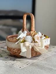 Пасхальная корзина 22х14х23см hand-made 4 MIS LT