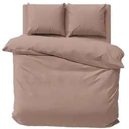 Комплект постільної білизни LeLit Сімейний 150х215 см бязь бежевий (le2000000307435)