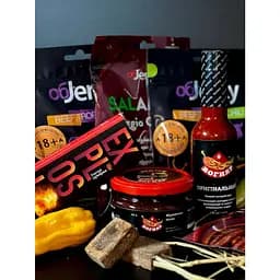 Уцінка. Набір пекельний бокс ObJerky х Вогняр 828 г  - мініатюра 3