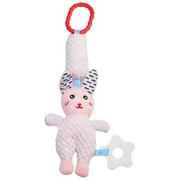М’яка іграшка-підвіска Lindo Зайка (F 1015)