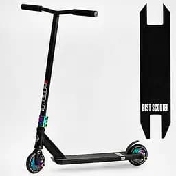 Самокат трюковий Best Scooter 58х89 см Чорний 000231369 - мініатюра 7