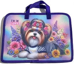 Папка на молнии с ручками, А4+, P0227