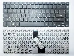 Клавіатура для ноутбуків Acer Aspire V5-452, V5-472, V7-481, V7-482 чорна без рамки RU/US
