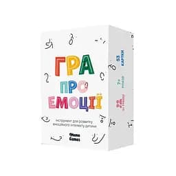 Настальна карткова гра "Емоції" Memo Games 0033MG 53 картки