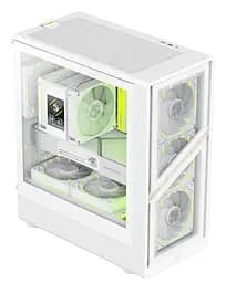 Корпус GameMax Aeris 330 G Tempered Glass без БЖ White (AERIS 330 GW) - мініатюра 3