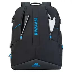 Рюкзак для ноутбука Rivacase 17.3" Black (7860) (7860 (Black)) - мініатюра 3