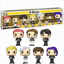 Набір фігурок Funko Pop Фанко Поп BTS 7 Pack БТС Набір 7 штук 10 см BTS 7PK