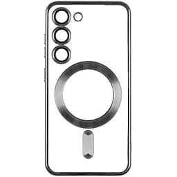 Чехол Metallic Full Camera Magsafe Samsung Galaxy S22 Ultra Black
