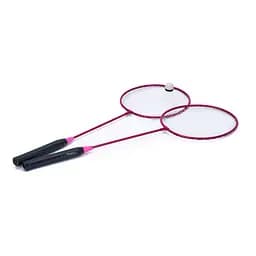 Бадмінтон залізний Bambi MS 0755(Pink) ракетки 2 шт, волан, 64,5-20,5 см