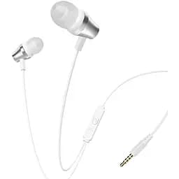 Наушники вакуумные Borofone BM38 Jack 3.5 серебристый