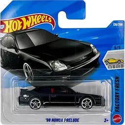 Базова машинка Hot Wheels Factory Fresh 98 Honda Prelude чорна (5785) JJJ89-N521 