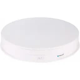 Поворотний стіл Puluz PU3049W USB 30см White [86239]