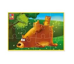 Игра развивающая Vladi Toys мягкие пазлы А5 Малыш сможет Медвежата (укр)