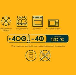 Контейнер Ecomo Wave Box круглий 520 мл (3CC050-4H) - мініатюра 2