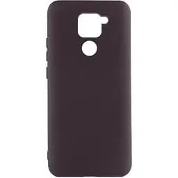 Чохол Silicone Cover Lakshmi (AA) для Xiaomi Redmi Note 9 / Redmi 10X Шоколадний / Chocolate