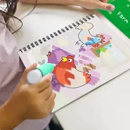 Набір водних розмальовок DoDo Toys Ферма 300311 з маркером для води - мініатюра 6