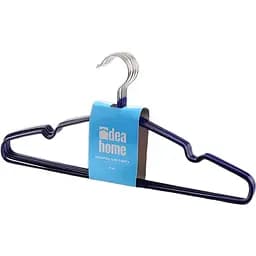 Вішалка для одягу Idea Home 40.5×21×0.3 см 8 шт. темно-синя (7043036)