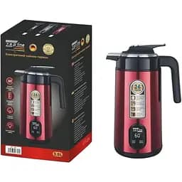 Електрочайник термос Zepline ZP-123-R 3л 2200 Вт Бордо