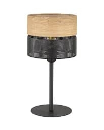Настольная лампа TK Lighting 5124 Nicol E27 1x15W IP20 черная