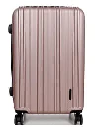 Валіза полікарбонат середній (M) Airtex 623 70л 66x42x26см Рожеве золото (Rose gold) - мініатюра 2