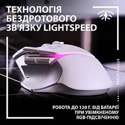 Бездротова миша Logitech G502 X Plus Wireless White (910-006171) - мініатюра 3