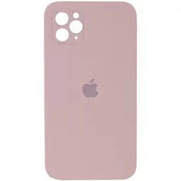 Чохол Epik Silicone Case Square Full Camera Protective AA для Apple iPhone 11 Pro Max 6.5 Рожевий/Pink Sand
