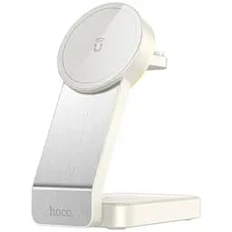 Бездротовий зарядний пристрій Hoco CQ3 Milky White (602341) [121873]