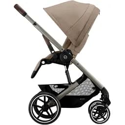 Коляска Cybex Balios S Lux TPE Almond Beige з бампером бежева (522005233) - мініатюра 4