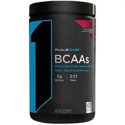 Аминокислота Rule 1 BCAA BCAA 60 порций Фруктовый пунш 444 грамм
