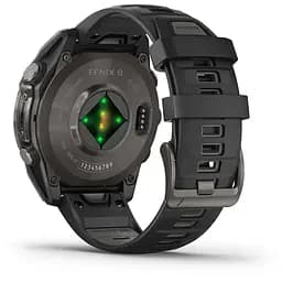 Смарт-годинник Garmin Fenix 8 47 мм Solar Сапфір Графіт/Титан Карбоновий DLC з силіконовим ремінцем QuickFit 22 мм - мініатюра 3