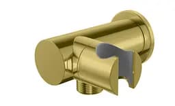 Душова система прихованного монтажу Kohlman Experience Gold + Box прихованого монтажу QW210EGDQ30, Золотий - мініатюра 6