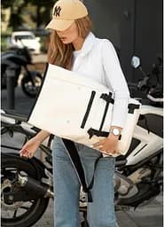 Рюкзак ролл Sambag унісекс RollTop LTT білий 41 x 30 x 16 см (24238008) - мініатюра 7