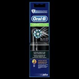 Насадки для електричної зубної щітки Oral-B Cross Action CleanMaximiser Black, 2 шт. - мініатюра 2