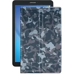 Чехол StatusCASE из экокожи для планшета Samsung Galaxy Tab E 9,6 (T561) Хаки-синий