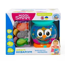 Інтерактивна навчальна іграшка Smart-Акваріум KIDDI SMART 207659 українська та англійська - мініатюра 12